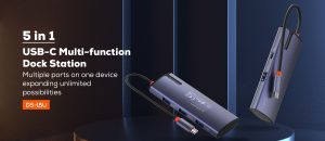 LDNIO DS-15U 5 In 1 USB C Docking Station