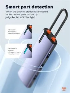 LDNIO DS-16U 6 In 1 USB C Docking Station 4 LDNIO DS-16U 6 In 1 USB C Docking Station