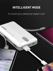 LDNIO PL1013 10000mAh Built-in Cable Power Bank