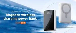 LDNIO PQ18 Magnetic Wireless Power Bank 20000mAh