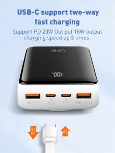 LDNIO PQ18 Magnetic Wireless Power Bank 20000mAh