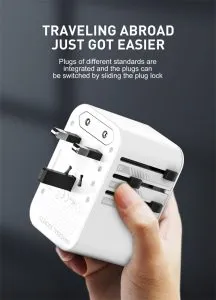 LDNIO Z6 3 USB Ports 65W GaN Travel Adapter