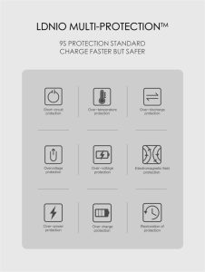 LDNIO A4403C 30W Dual USB Ports Fast Charger