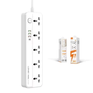 LDNIO BANGLADESH 28 LDNIO SC5415 Power Strips 5 Way Outlet with USB Ports Universal Extension Power Socket