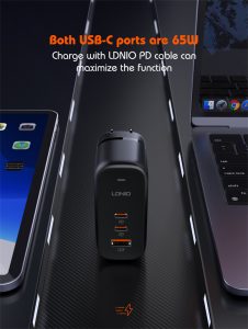 LDNIO Q366 65W GaN Supper Fast Charger