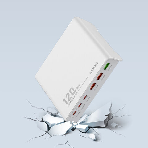 LDNIO Q605 120w 6 Port USB C Charging Station