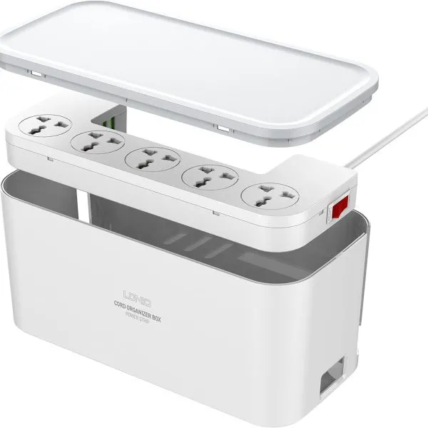 LDNIO SN5309 2500W Power Strip With Organizer 5AC 3USB