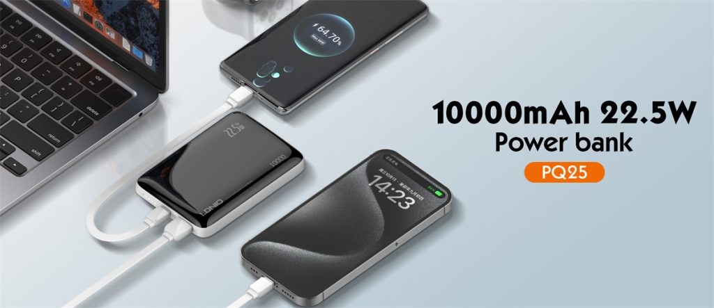 LDNIO PQ25 10000mAh 22.5W Fastcharging Power Bank