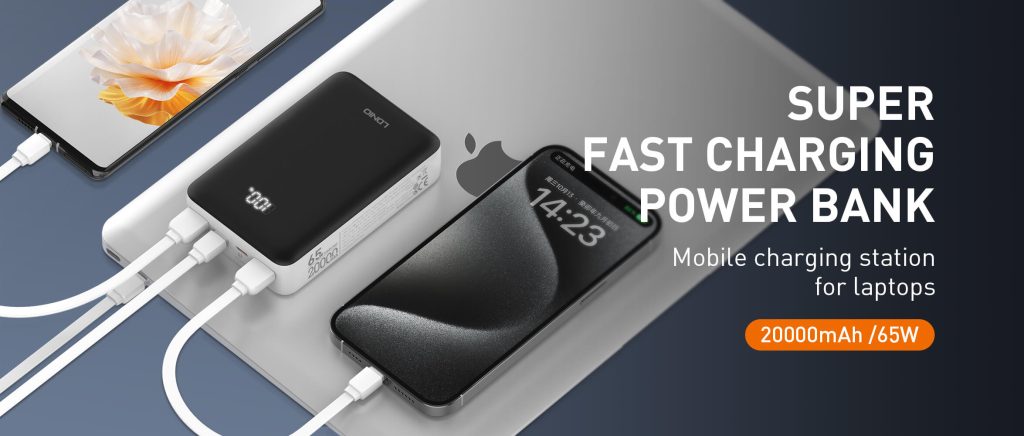 LDNIO PQ27 20000mAh 65W Fastcharging Power Bank