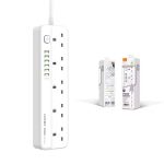 LDNIO SK5691 Fast Charging Power Strip with 5 UK Outlets and 6 USB ports 2M Power Cord