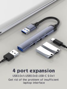 LDNIO DS-44C 4 in 1 USB Dock Station