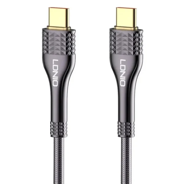 LDNIO LC651C 65W Woven Aluminum Foil USB3.0 Data Cable