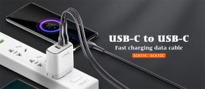 LDNIO LC651i 65W Woven Aluminum Foil USB3.0 Data Cable