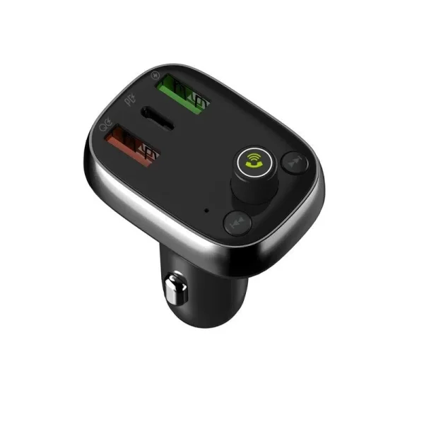 LDNIO C704Q Bluetooth FM Transmitter Triple USB Car Charger