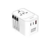 LDNIO Z9 3 USB Ports 20W GaN Travel Adapter