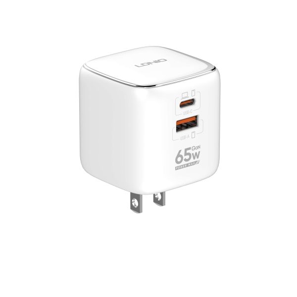 Ldnio Q2617 65W Fast Charger with USB-C and USB-A Ports