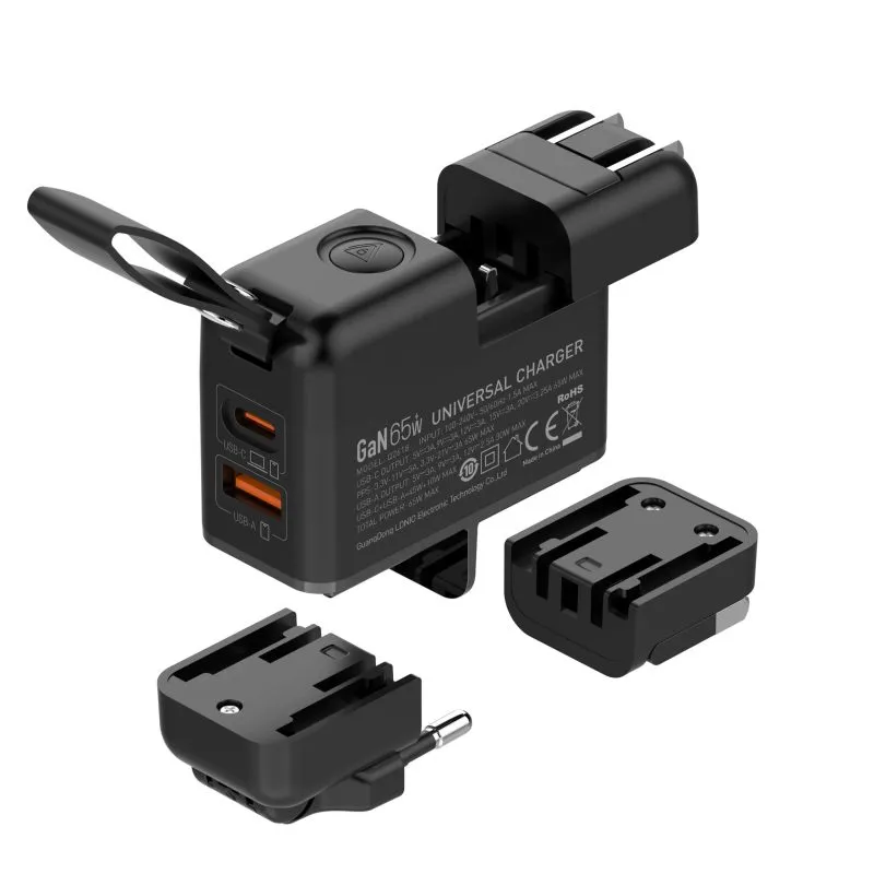 ldnio-q2618-65w-gan (1) Ldnio Q2618 charging a laptop