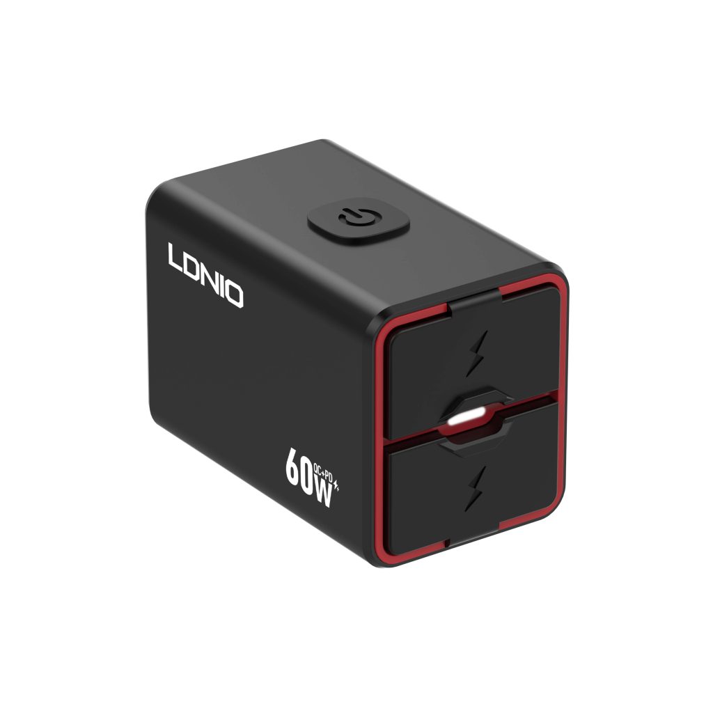 LDNIO C108 60W Super Fast CarMotorcycle Charger PD+QC3.0 IPX6 Waterproof