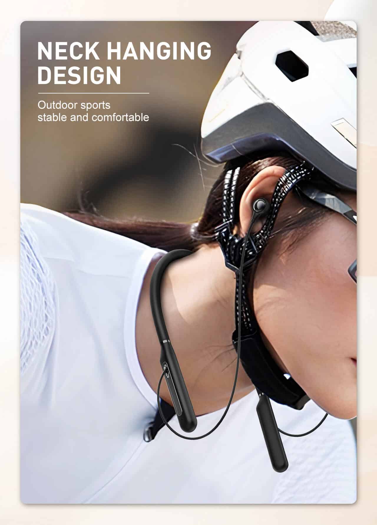 LDNIO N02 Wireless Stereo Neckband Bluetooth Headset