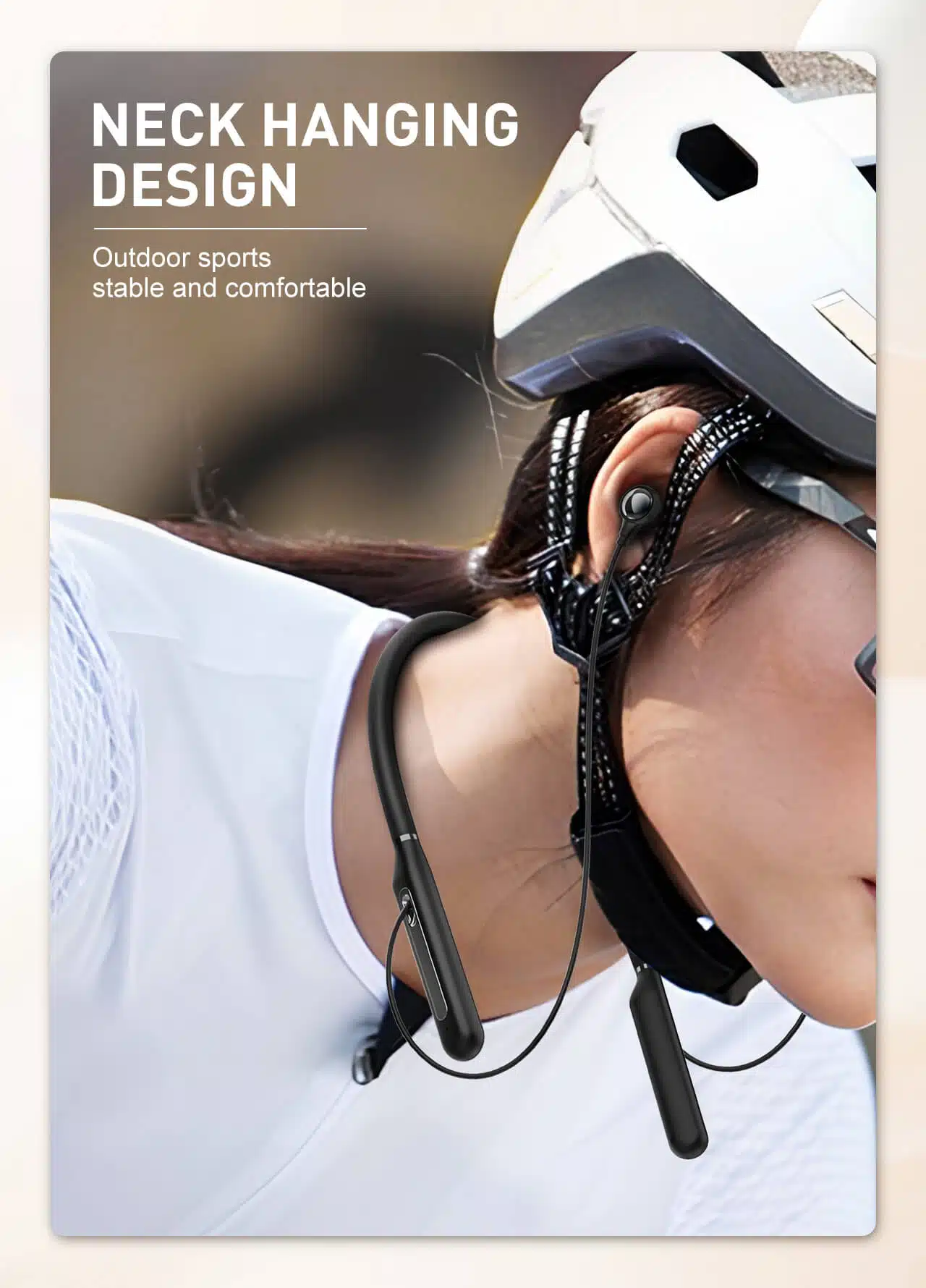 LDNIO N02 Wireless Stereo Neckband Bluetooth Headset