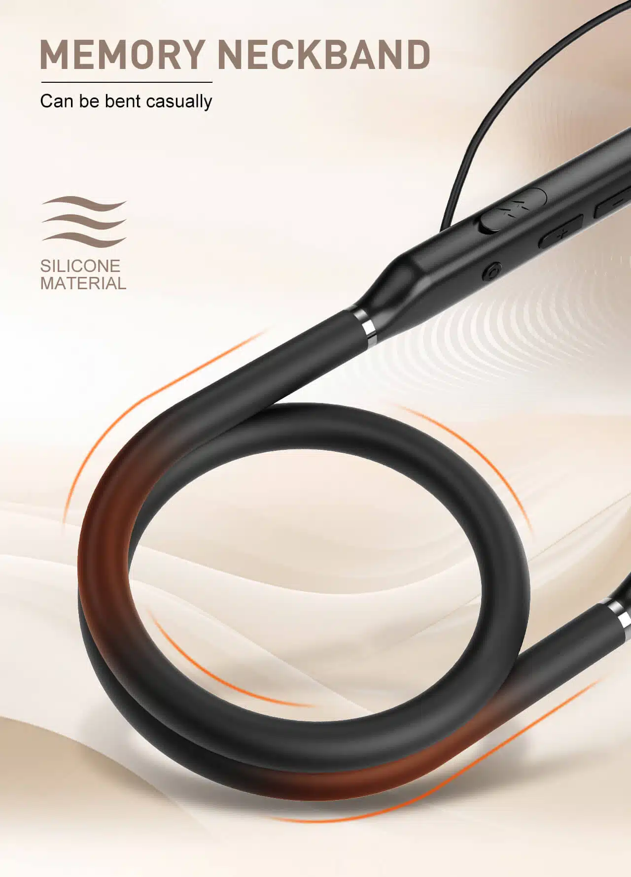 LDNIO N02 Wireless Stereo Neckband Bluetooth Headset