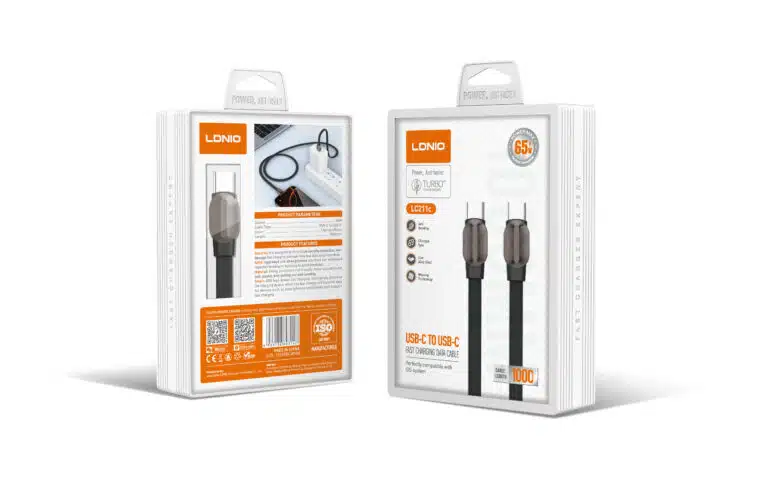 LDNIO LC211C 65W Fast Charging Data Cable