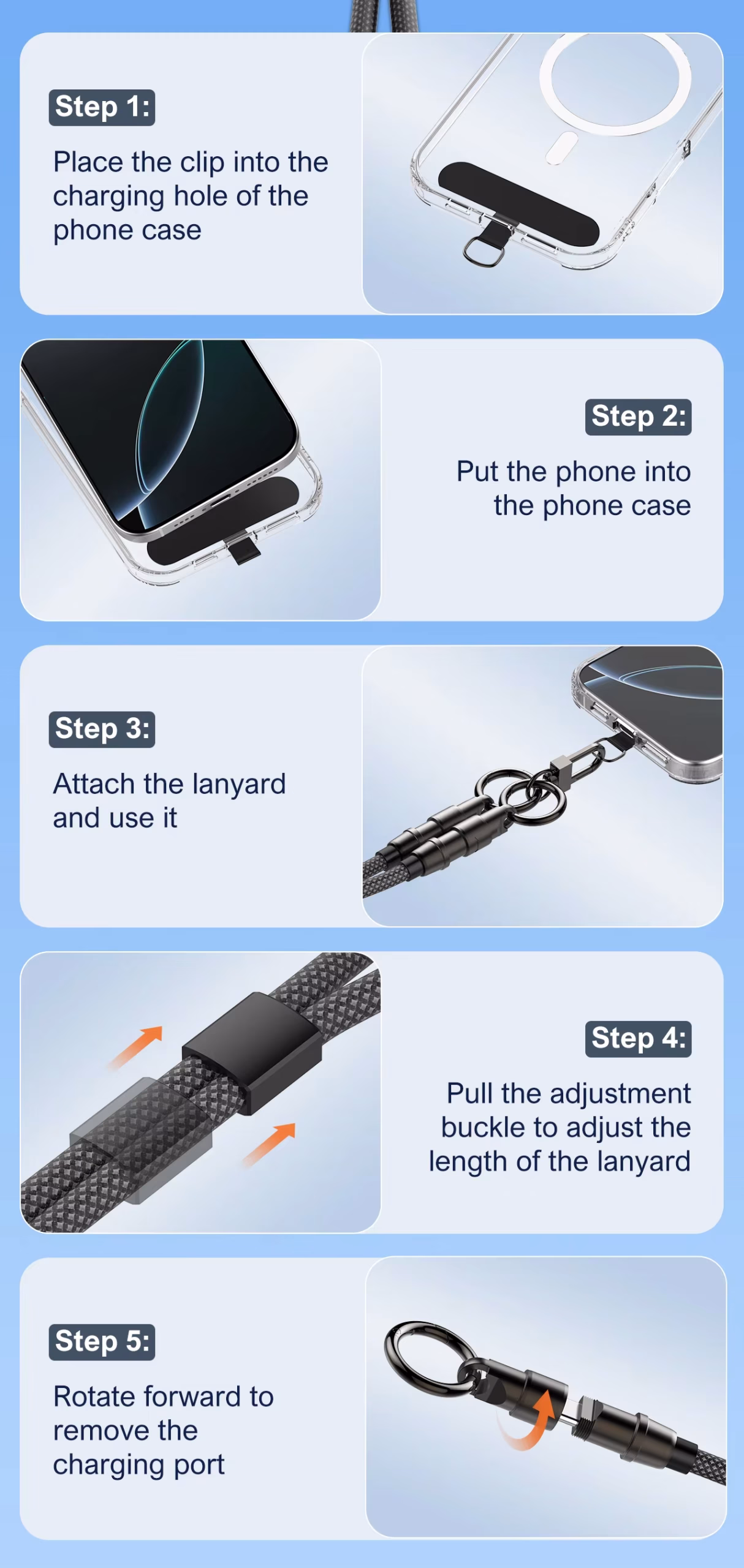 LDNIO LC22C 65W Fast Charging Nylon Lanyard Type-C Data Cable 30CM