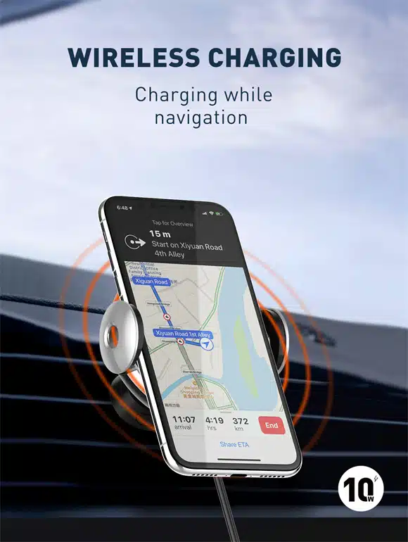 LDNIO MA02 15W Adjustable Car Wireless Charger