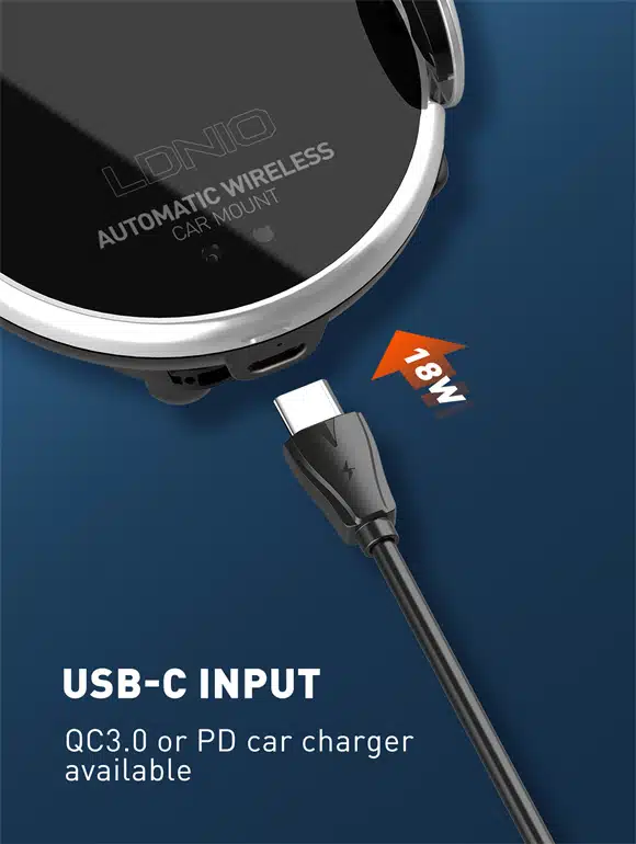 LDNIO MA02 15W Adjustable Car Wireless Charger
