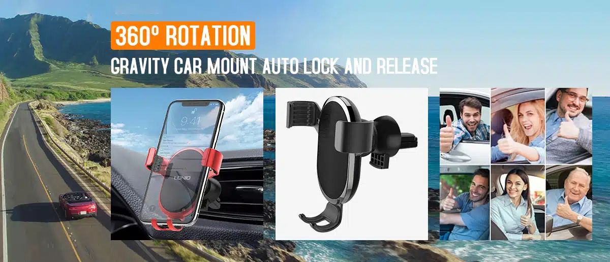 LDNIO MG01 Universal 360° Rotation Car Phone Holder