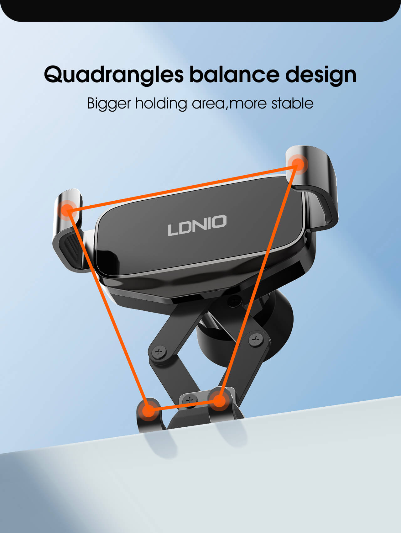 LDNIO MG13 Universal Gravity Mechanical Car Mount