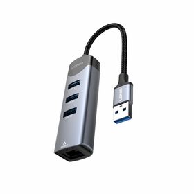 Ldnio DS-144U 4-in-1 USB Hub Adapter