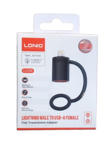 LDNIO LC290 Lightning Male To USB-A Female