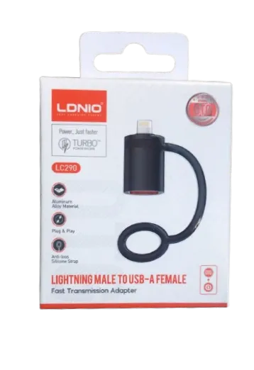 LDNIO LC290 Lightning Male To USB-A Female