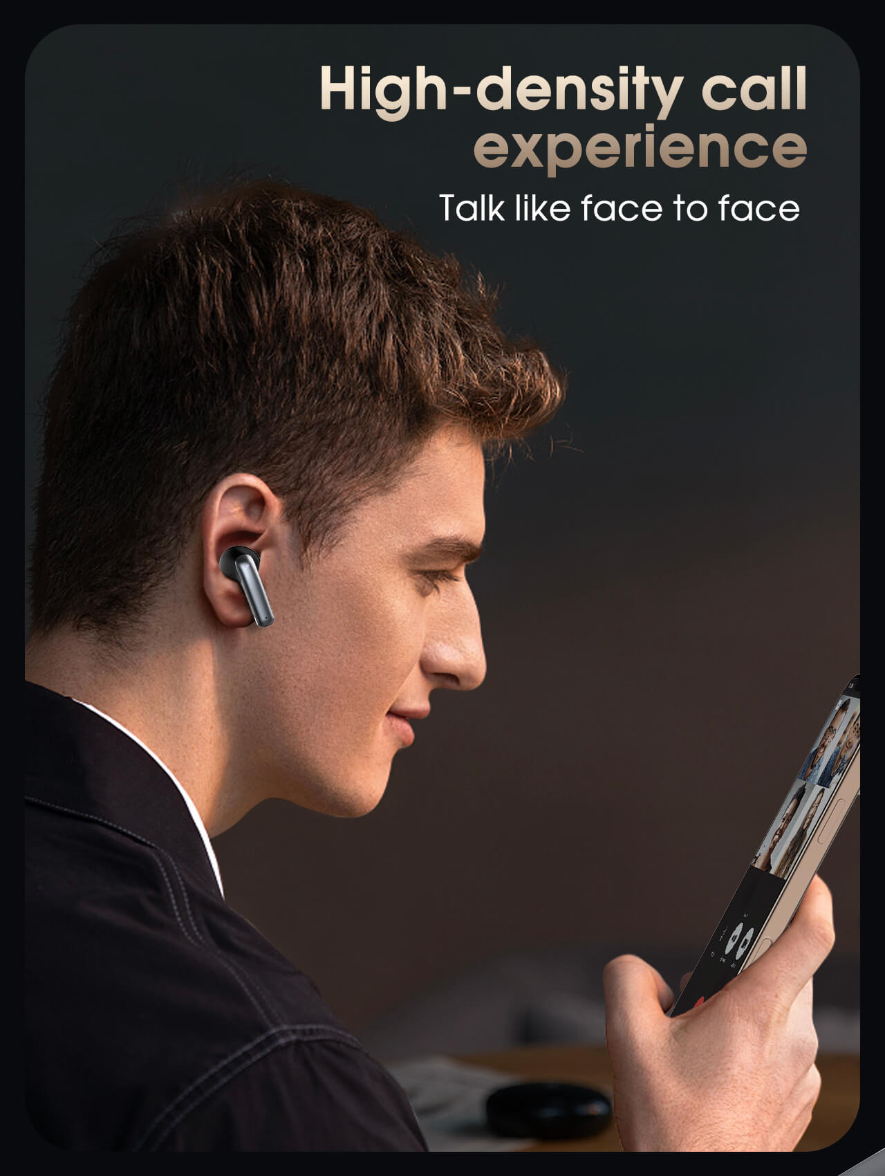 LDNIO T10 Wireless Stereo BT Semi-Fit Headphones