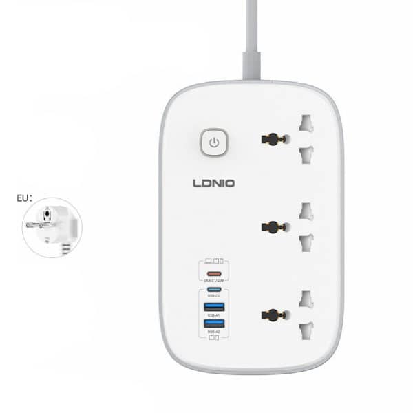 LDNIO SC6 Power Strip 45W USB-C Port