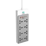 LDNIO 13-in-1 GaN Power Strip SC4 multi device charging hub with 8 AC outlets and multiple USB ports