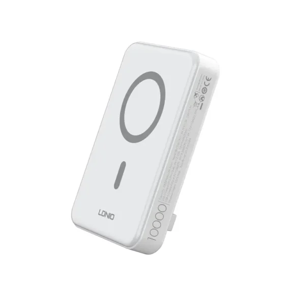 15W Magnetic Wireless Power Bank for iPhone Android smartphones and wireless charging devices