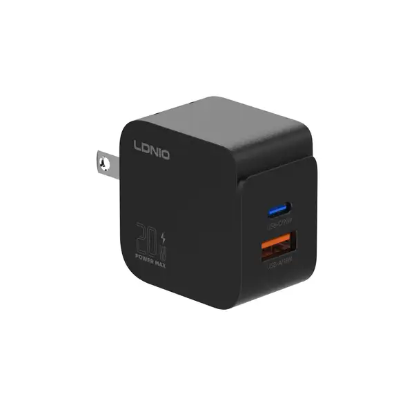 20W USB-C PD Charger compact travel charger with fast charging technology