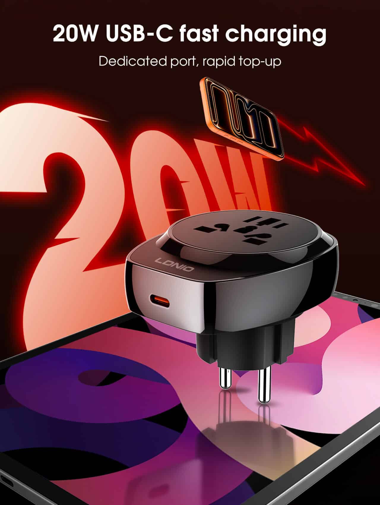 LDNIO Z10 Universal Plug Adapter Price in Bangladesh