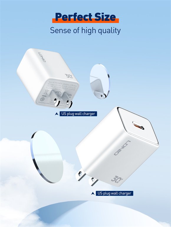 LDNIO A1508C Single USB-C Fast Wall Charger PD 30W 2 LDNIO A1508C Single USB C Fast Wall Charger PD 30W1