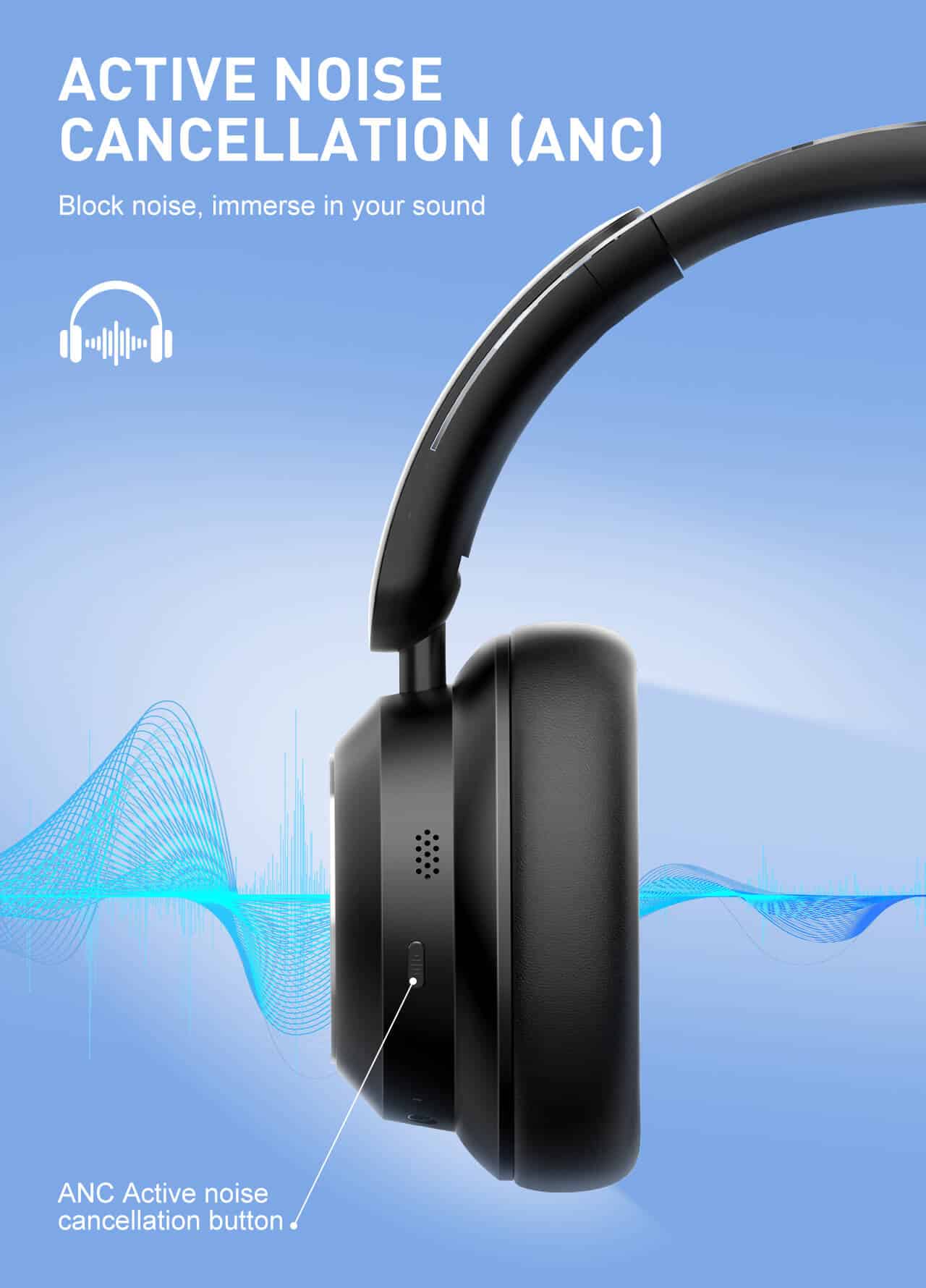 Ldnio H01 Bluetooth On-Ear Wireless Headphones 2 Ldnio H01 Bluetooth On-Ear Wireless Headphones